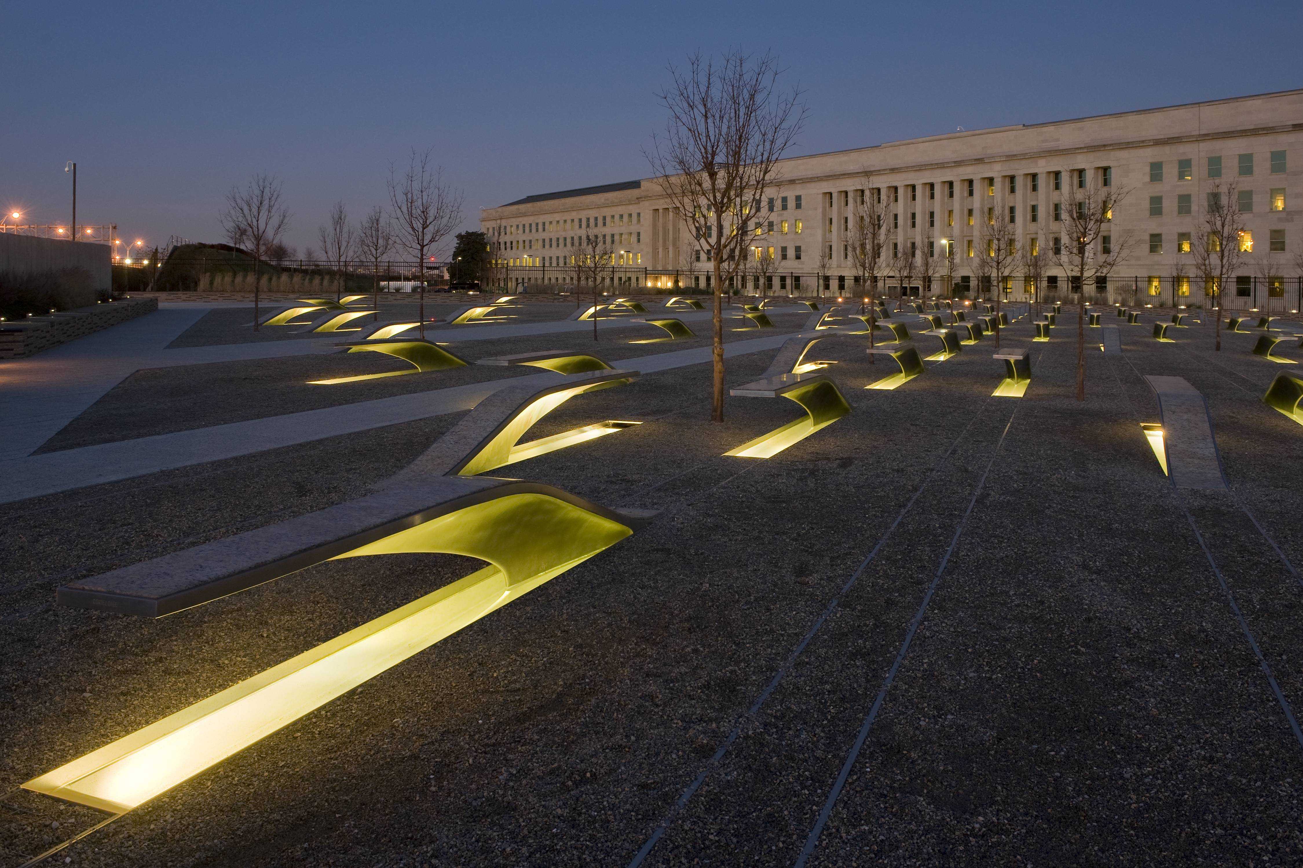 Image result for pentagon 911 memorial